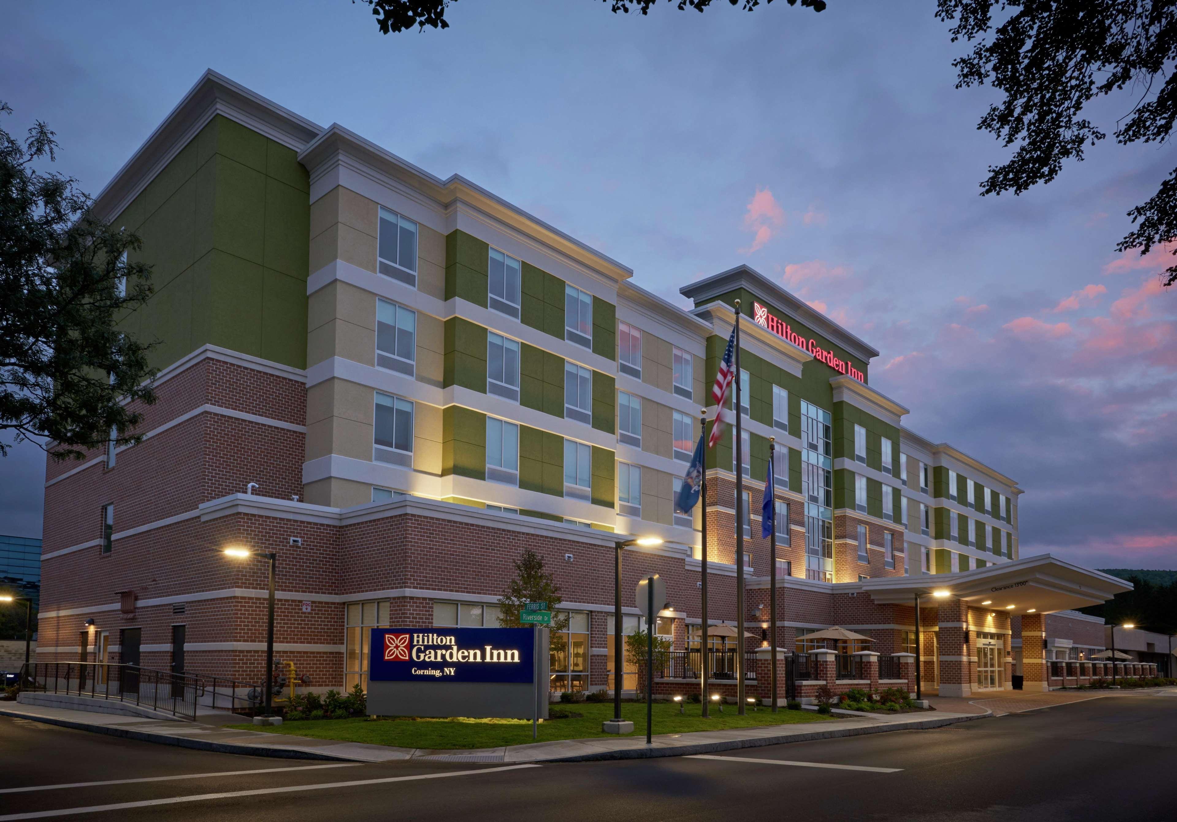 Hilton Garden Inn Corning Downtown Kültér fotó